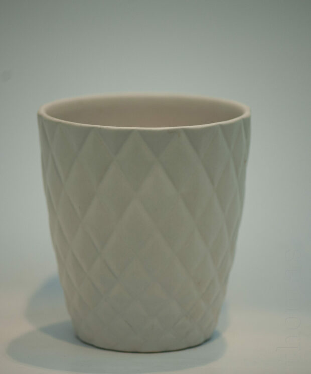 keramiek pot ruit 12cm